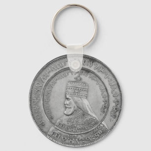 Porte-clés Haile Selassie Jah Rastafari Reggae Rasta Roots