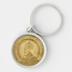 Porte-clés Haile Selassie Jah Rastafari Reggae Rasta Roots