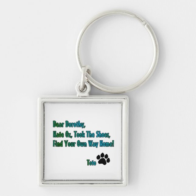 Porte-clés Haine once (Devant)