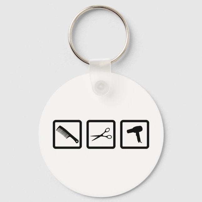 Porte-clés haircutter gear (Recto)