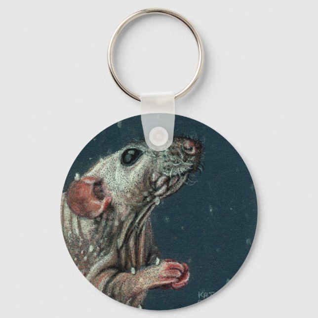 Porte-clés Hairless Rat Keychain (Recto)