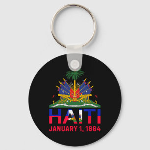 Porte-clés Haïti Island Cute Haïti Date D'Indépendance