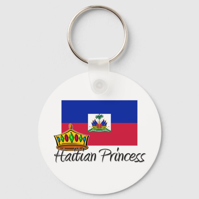 Porte-clés Haitian Princess (Recto)