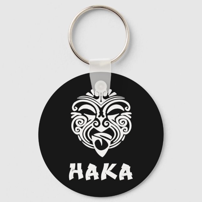 Porte-clés Haka New Zealand Rugby Fans Maori Haka Dance  (Recto)