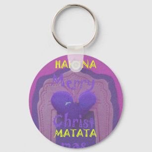 Porte-clés Hakuna Matata Merry Christmas Love Design.jpg
