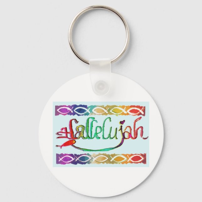 Porte-clés hallelujahFISH.jpg (Recto)