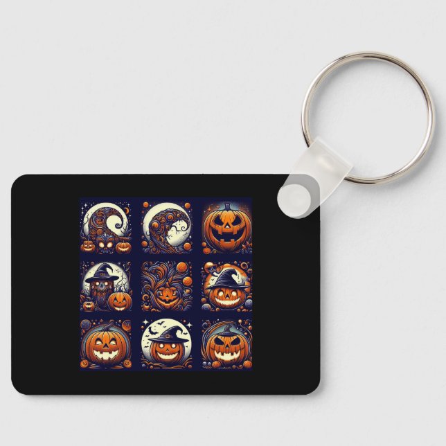 Porte-clés Halloween (Recto)
