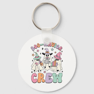 Porte-clés Halloween Aba Cute Ghost Boo-havi, analyste du com