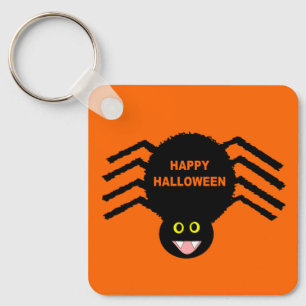 Porte-clés Halloween Black Spider Custom