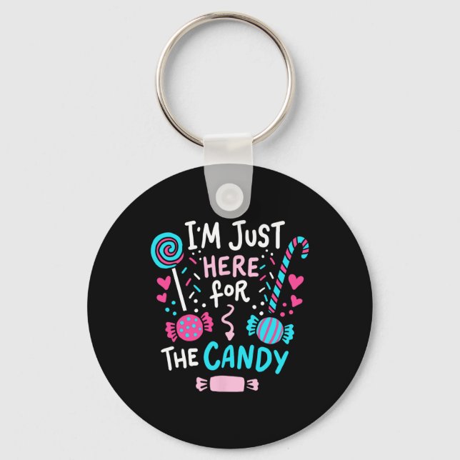 Porte-clés Halloween Candy Lollipop Cute Cadeau (Recto)