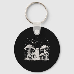 Porte-clés Halloween Champignons Fantôme Grunge Vintage 90 Ae