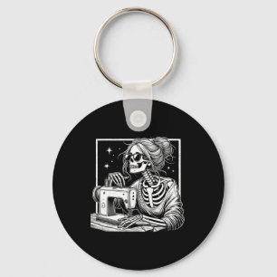 Porte-clés Halloween Cheveux Squelette Eau Douille Halloween