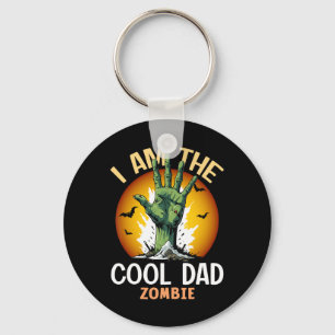Porte-clés Halloween Correspondant Cool Papa Zombie Costume