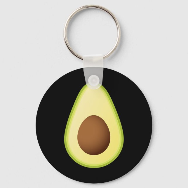 Porte-clés Halloween de costume d'Avocado (Recto)