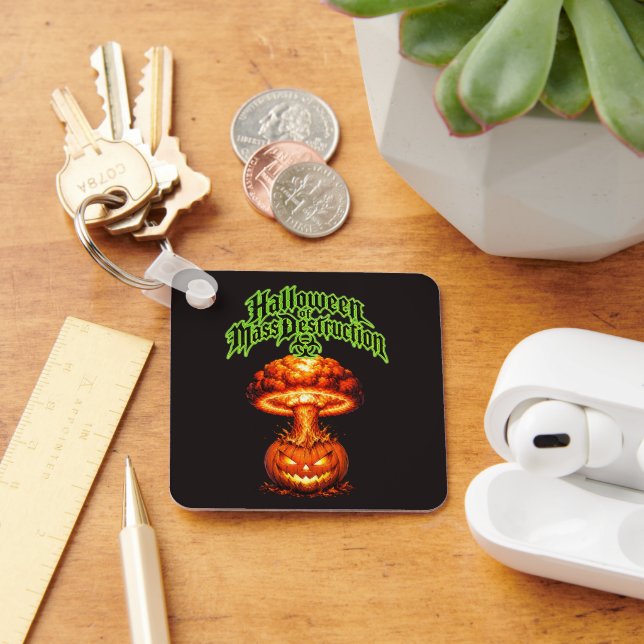 Porte-clés Halloween de destruction massive Jack-o'-lanterne  (Bureau)