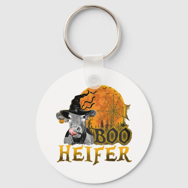 Porte-clés Halloween de la vache (Recto)