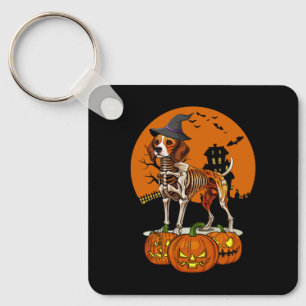 Porte-clés Halloween du chien beagle