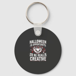 Porte-clés Halloween est une occasion de conception de citati