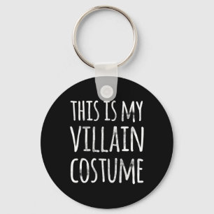 Porte-clés Halloween Fun Lazy C'EST MON COSTUME VILLAIN