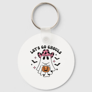 Porte-clés Halloween Go Ghouls Ghost Retro Costume femme