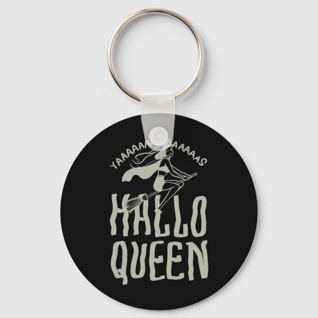 Porte-clés Halloween Hallo Queen (Recto)