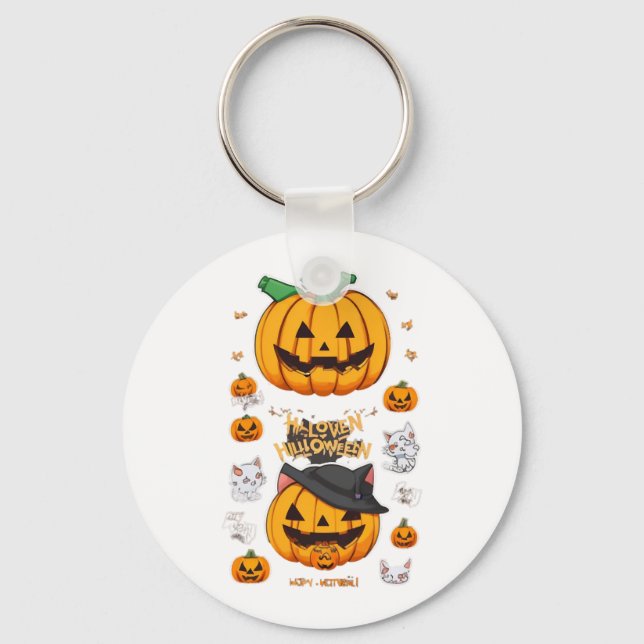 Porte-clés halloween halloween (Recto)