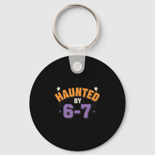 Porte-clés Halloween Hanté 67 Six Sept Mème 1 (15) 