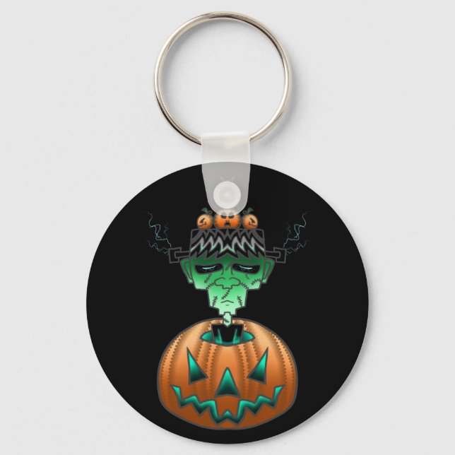 Porte-clés Halloween Horror Punk Zombie (Recto)