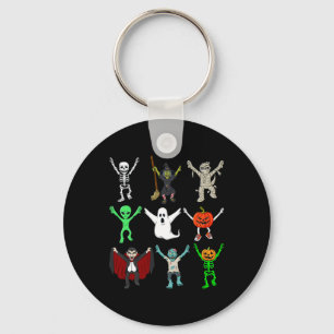 Porte-clés Halloween Jubilation Danser Monstres Garçons Fille