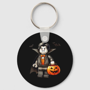 Porte-clés Halloween Maître Constructeur Vampire Enfants Bâti