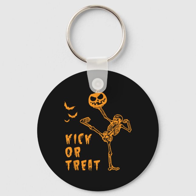 Porte-clés Halloween Martial Art - Taekwondo (Recto)