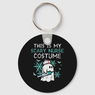 Porte-clés Halloween Mon Costume Infirmière Effrayant Costume
