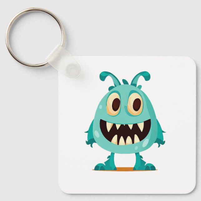 Porte-clés Halloween/Monster/dessin animé (Recto)