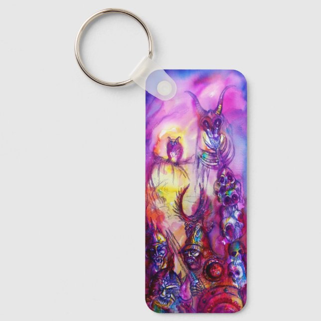 Porte-clés HALLOWEEN MONSTERS / ORK WAR Imaginaire (Recto)