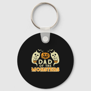Porte-clés Halloween Papa De Monsters Drôle Famille Costume P