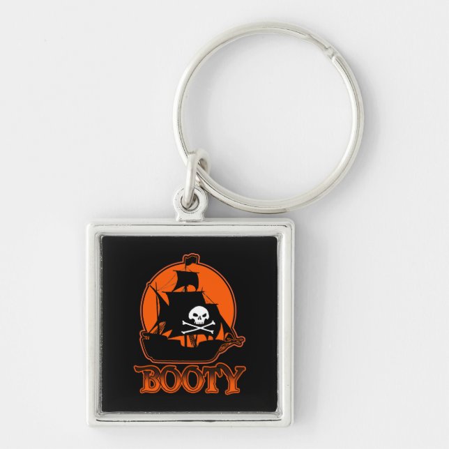 Porte-clés Halloween Pirate Boty (Devant)