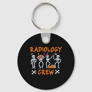 Porte-clés Halloween Radiologie Automne Rad Tech X-ray Tec