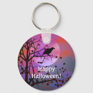 Porte-clés Halloween Raven Night