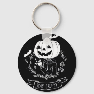 Porte-clés Halloween Restez Déplaisant