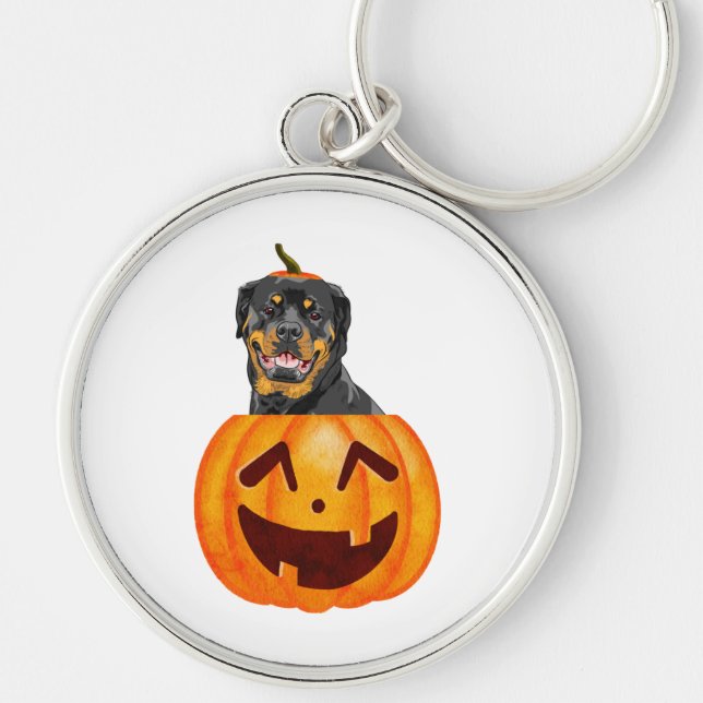 Porte-clés Halloween Rottweiler (Devant)