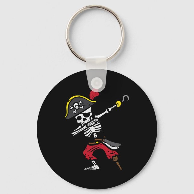 Porte-clés Halloween Squelette Pirate Dab Costume garçon Enfa (Recto)