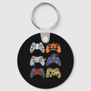 Porte-clés Halloween Squelette Zombie Contrôleurs de jeu mama