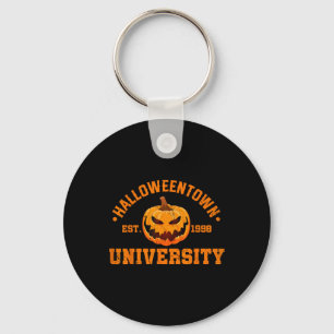 Porte-clés Halloween Town University Est 1998 Citrouille Hall