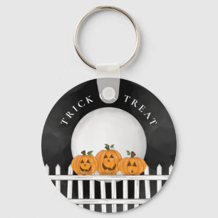 Porte-clés Halloween Trick Ou Treat Citrouille Jack O Lantern