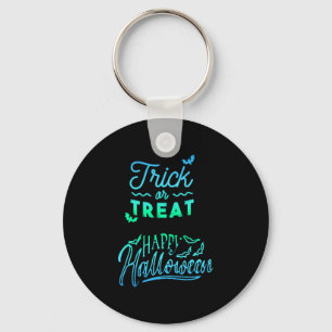 Porte-clés Halloween Tricoter ou traiter Halloween