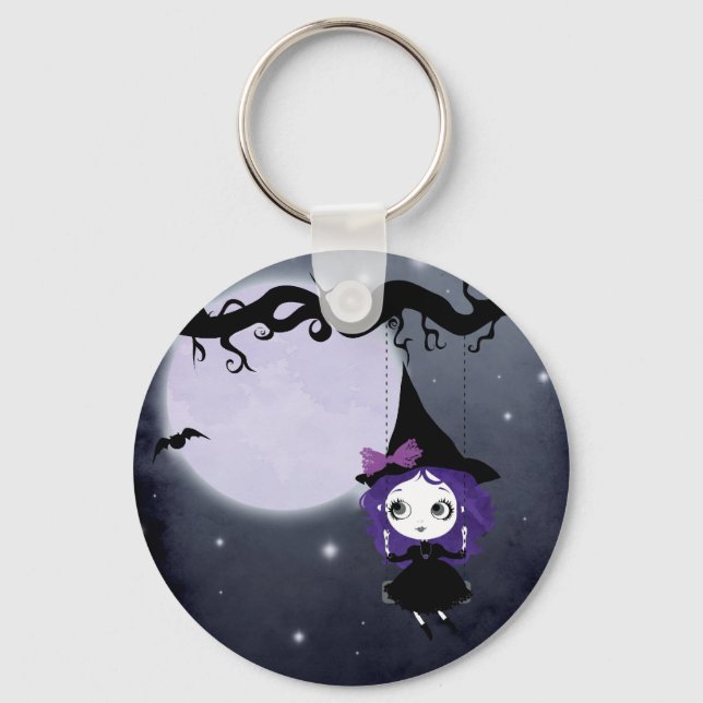 Porte-clés Halloween Witch Keychan (Recto)