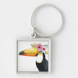 Porte-clés Halo tropical - Toucan
