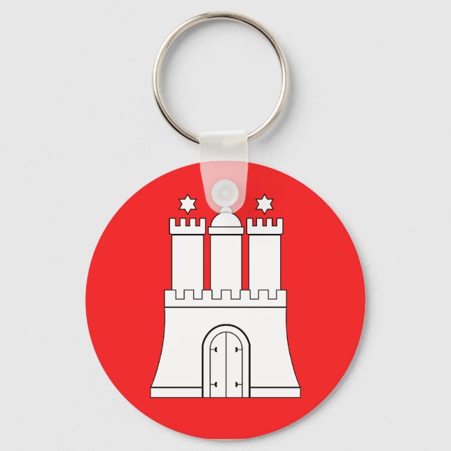Porte-clés Hambourg, Allemagne (Recto)