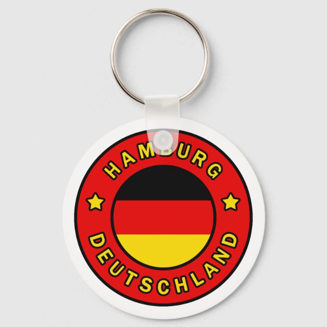 Porte-clés Hambourg Deutschland (Recto)