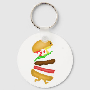 Porte-clés Hamburger de Runnin
